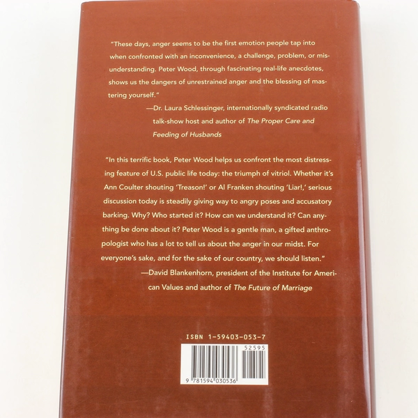 A Bee In The Mouth: Anger in America Now by Peter Wood, Hardcover 2006