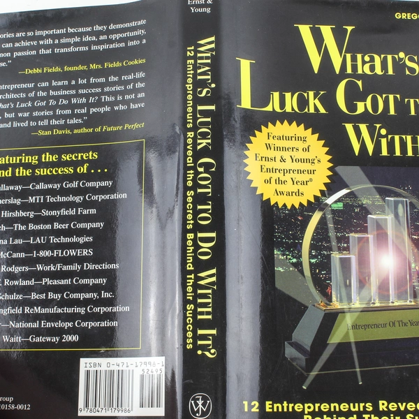 What's Luck Got To Do With It Hardcover by Gregory K. Ericksen 1997