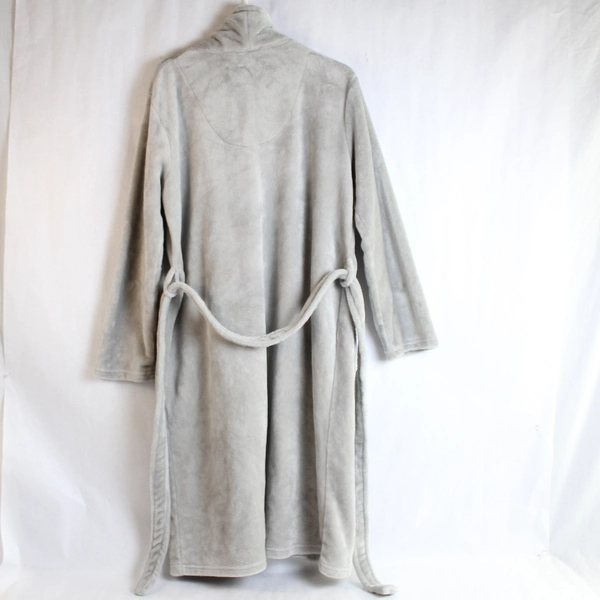 Rongtai Gray Women's Medium Robe Sleepwear with Pockets - Pre-Owned, Hole