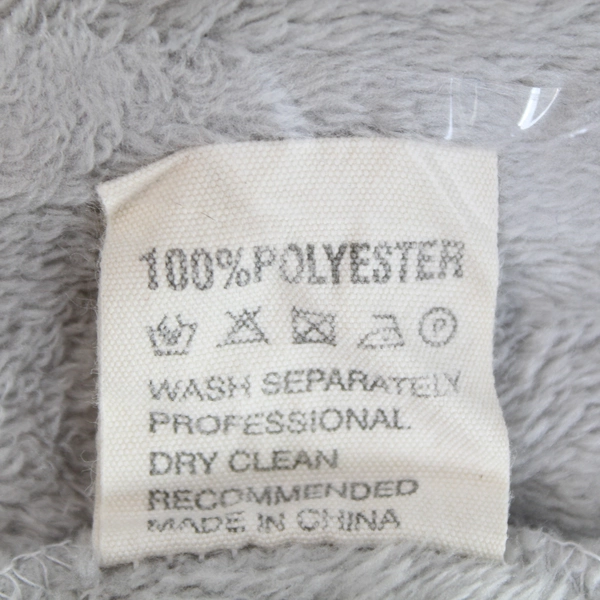 Rongtai Gray Women's Medium Robe Sleepwear with Pockets - Pre-Owned, Hole