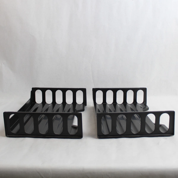 Lot of 2 Plastic Keene Stackable Tier Desk Trays Letter Sorter Office Supplies