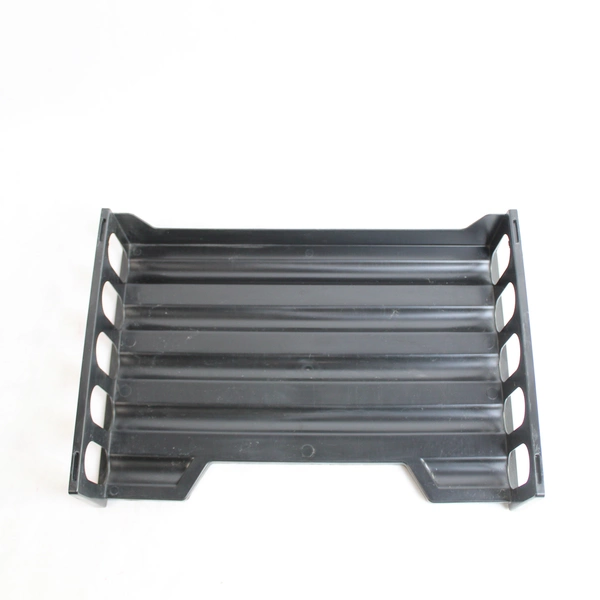 Lot of 2 Plastic Keene Stackable Tier Desk Trays Letter Sorter Office Supplies