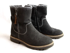 Bench Julie Boots Women's Size 9 Gray 331047 Side Zipper Closure Side Zip Accent