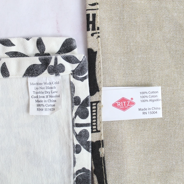 Lot of 2 BBQ Grill Tea Towels - Ritz & Eagle Promotions Kitchen Linens