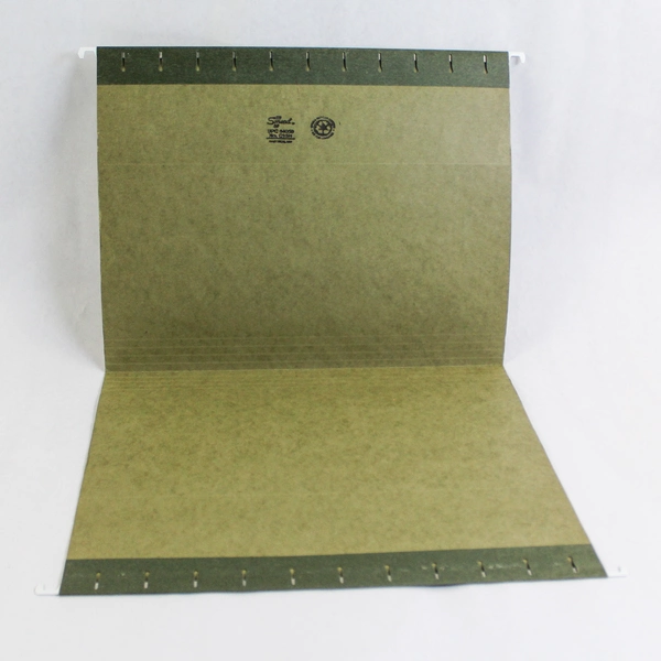 Lot of 25 Smead Green Hanging File Folders 1/5 Tab Pre-owned Office Supplies