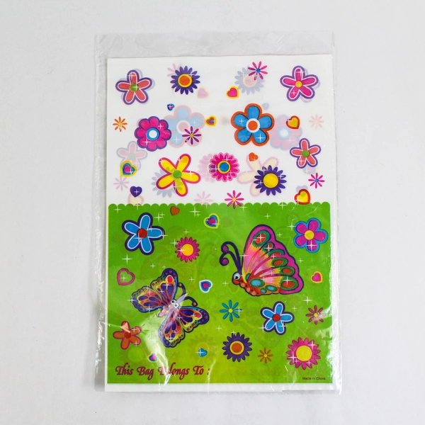 Lot of 8 Yellow Balloons, Tablecloths & Goodie Bags - Birthday Party Supplies