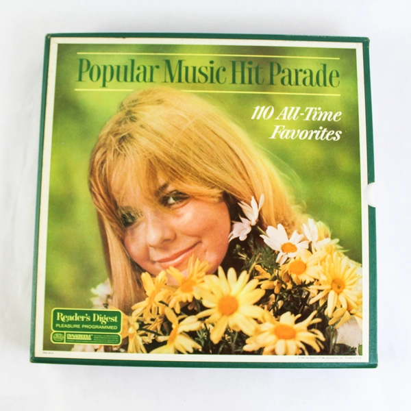 Vintage Reader's Digest Vinyl LP Box Set - Popular Music Hits As Is