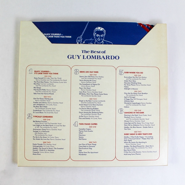 Vintage Guy Lombardo Vinyl LP Box Set The Sweetest Music RCA Pre-Owned