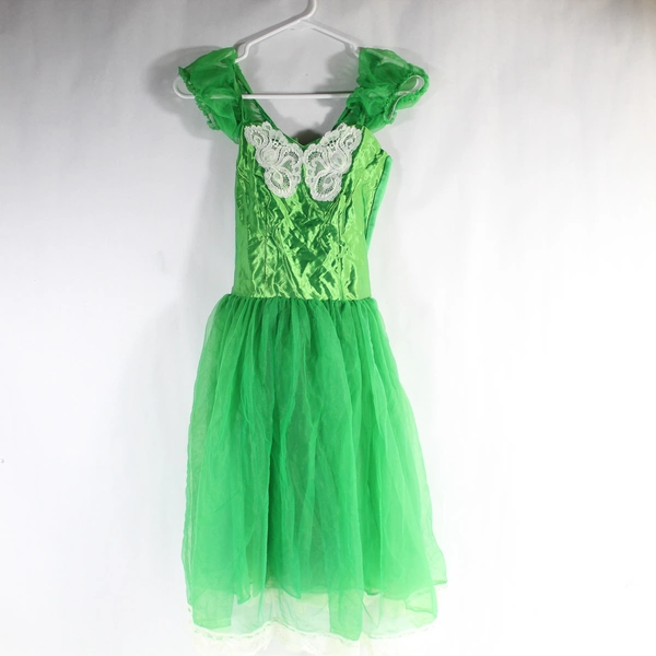 Curtain Call Costumes Green Ballerina Dress Size 12 - Girls Theater Costume