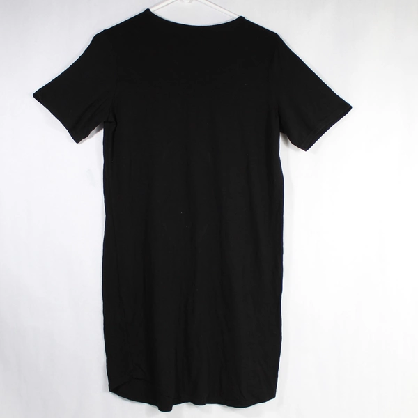 Boohoo Bridesmaid Black T-Shirt Nightgown Women's 4 Short Sleeves Pre-Owned