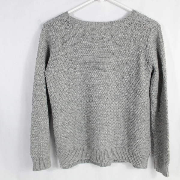 Pink Republic Gray XL Pullover Sweater with Rhinestones - Pre-Owned