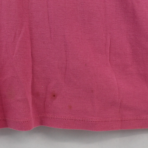 Charter Club Women's Pink V Neck Top 3/4 Sleeves Size M - Pre-Owned Stains