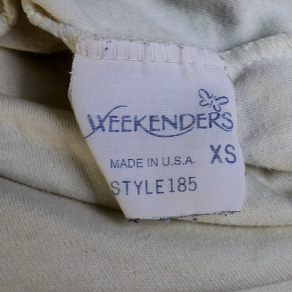 Weekenders Women's XS Cream Long Sleeve Top - Pre-owned Stylish Layering