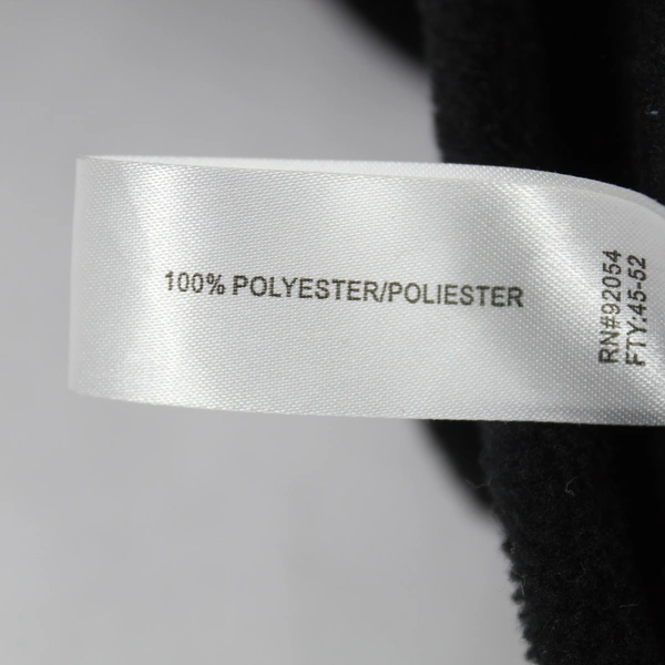 Carolyn Taylor Women's Fleece Vest Size S Black Red Collared with Pockets