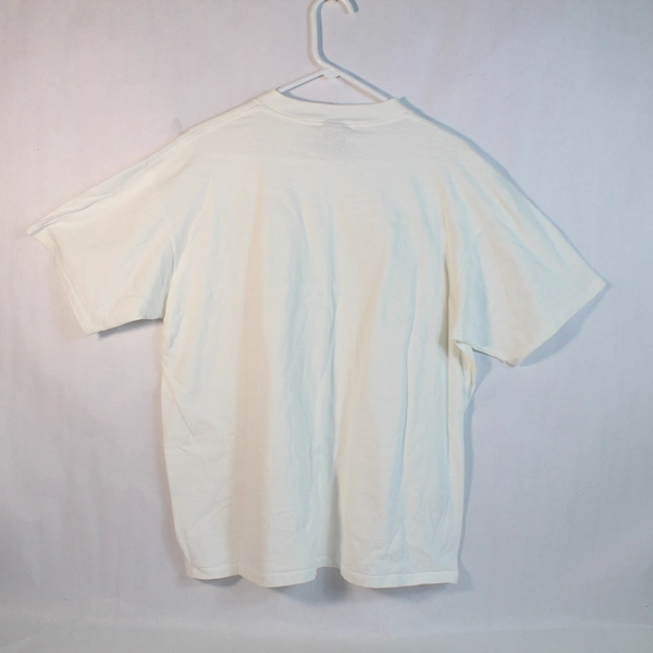 Oneita St Martin West Indies T-Shirt Men's XL White Short Sleeve Pre-Owned