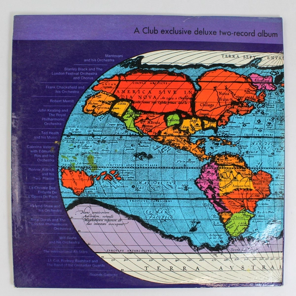 Vinyl Record A Musical Tour Around The World and Beyond Tony Damato Used