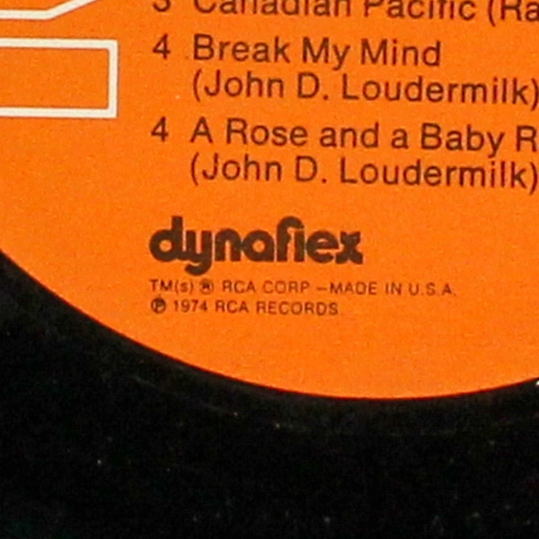 George Hamilton IV Greatest Hits Vinyl Record RCA Victor APL10455 Used