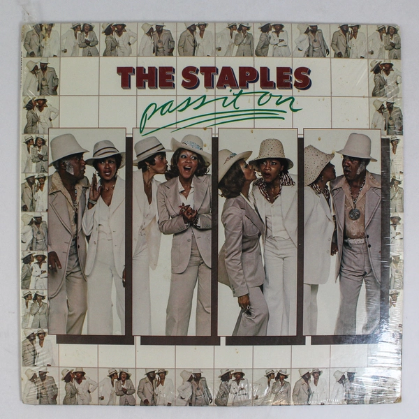 Sealed 1976 The Staples "Pass It On" Vinyl LP Record BS 2945 Disco