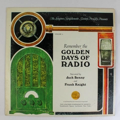 Remember The Golden Days of Radio Vol. 2 Jack Benny Vinyl Record - Used