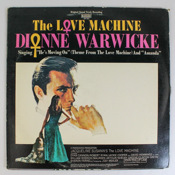 Dionne Warwick The Love Machine Vinyl Record Scepter 1971 As-Is Condition