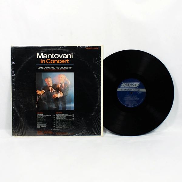 Mantovani in Concert Vinyl Record - Pre-Owned, Not Tested, Sold As-Is