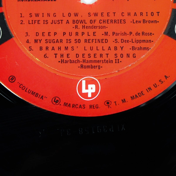 Suddenly It's The Hi-Lo's Frank Comstock Vinyl Record Columbia Pre-Owned