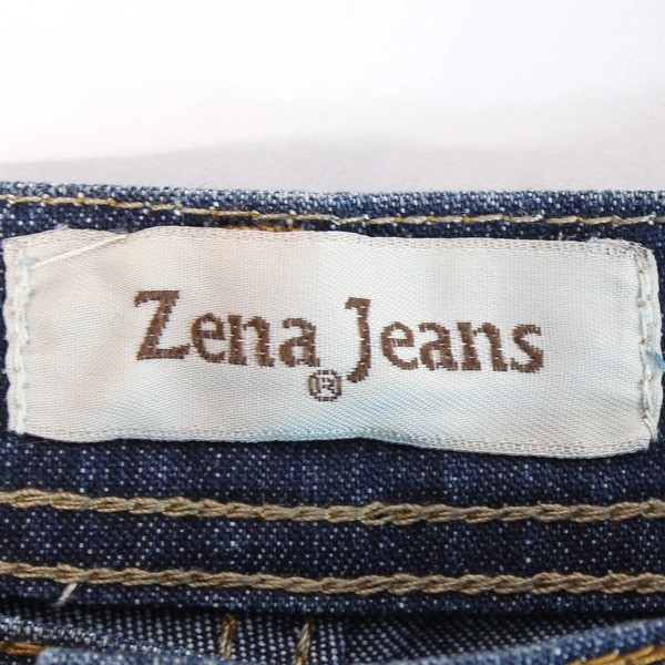 Zena Jeans Blue Women's Size 10 Straight Leg 5 Pocket Pre-Owned