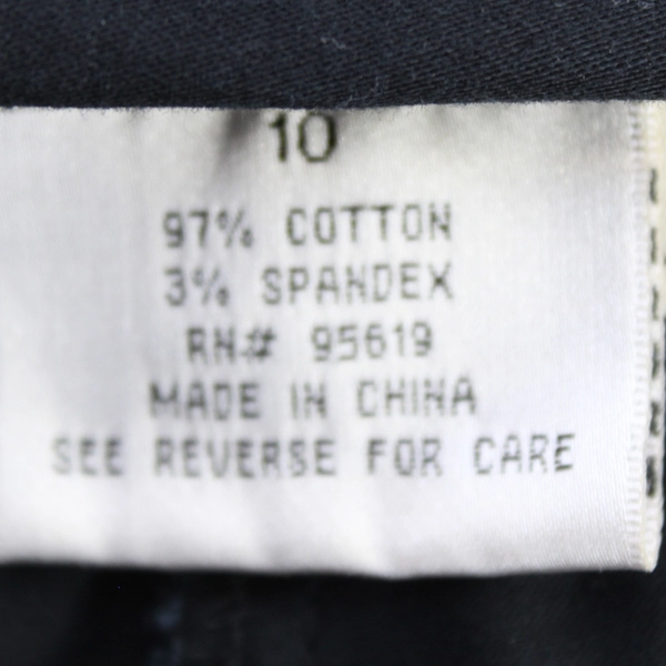 Vintage John Paul Richard Women's Petite Pants Size 10 Black Slacks Work