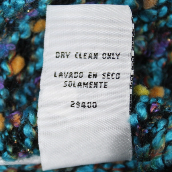 Sag Harbor Women's Size 4P Multicolored Full Zip Jacket Long Sleeves