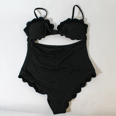 Unbranded Women's Black Monokini Swim Suit for Beach Pool Summer Fun