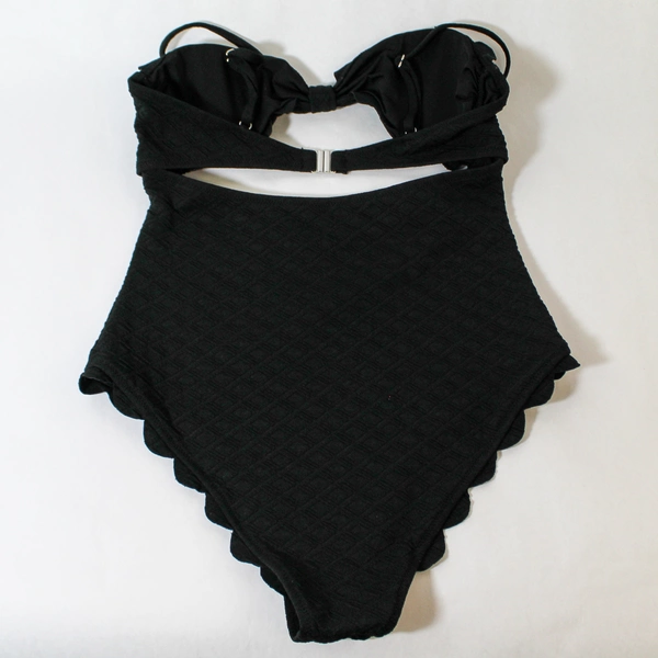 Unbranded Women's Black Monokini Swim Suit for Beach Pool Summer Fun