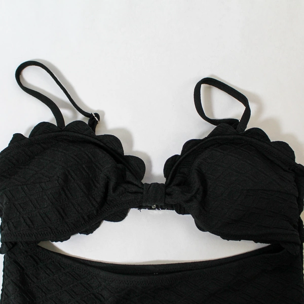 Unbranded Women's Black Monokini Swim Suit for Beach Pool Summer Fun