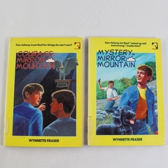 Lot of 2 Wynette Fraser Mirror Mountain Books: Courage & Mystery 1989