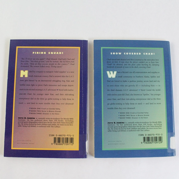 Lot of 2 Global Air Troubleshooters by Jerry Jenkins PB: Books 2 & 3
