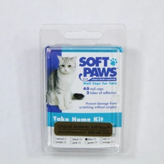 Soft Paws Nail Caps for Cats Take Home Kit - Large, Pre-Owned, 40 Caps