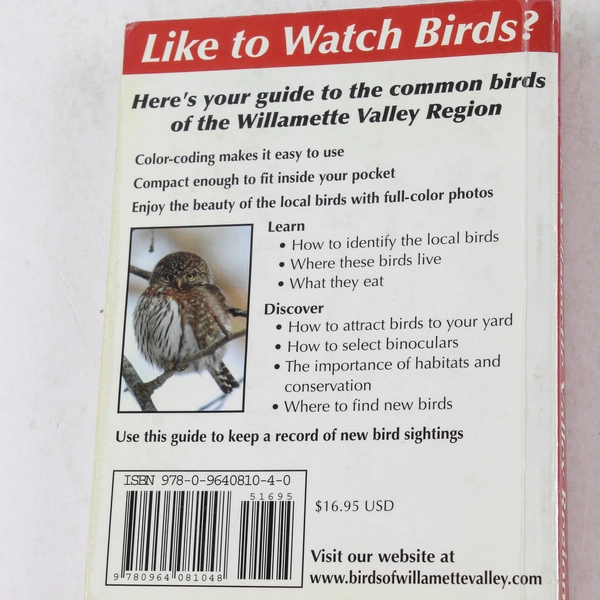 Birds of the Willamette Valley Region by Aversa Nehls & Opperman 2007