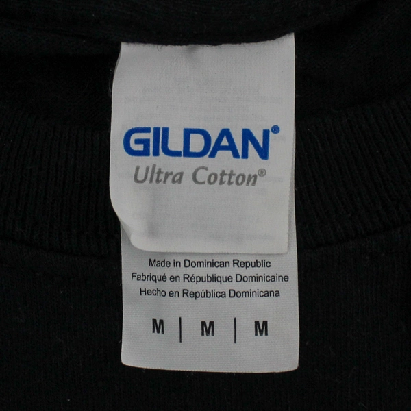 Gildan Men's Black Tee Shirt World Famous Coffee Cup Cafe Nevada M 26.5"