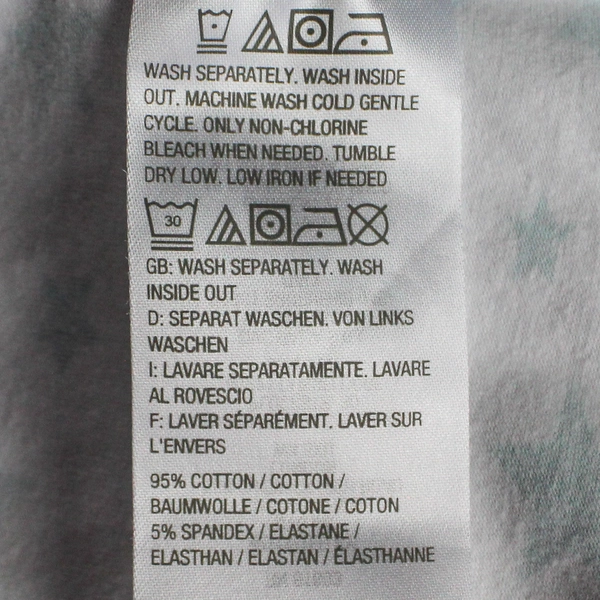 D&Co Active Women's Plus Size 1X Star Print Tank Top - Pre-Owned, Unique Stain