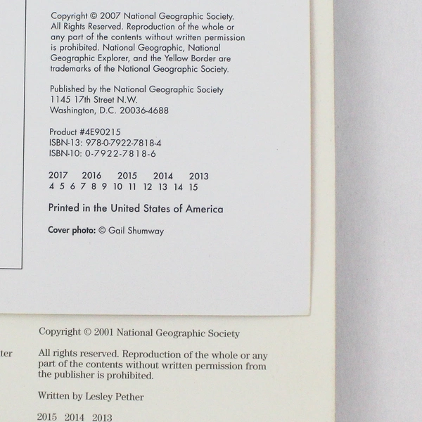 Lot of 2 National Geographic Children's Books Freaky Frogs & Cactuses PB