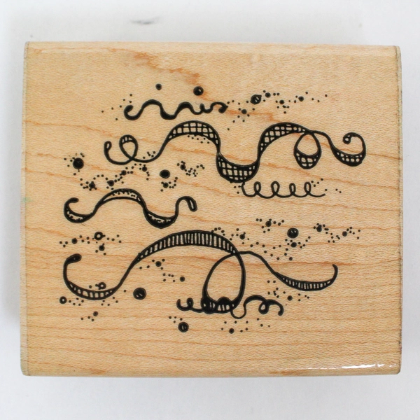 Lot of 7 Pre-Owned Mounted Rubber Stamps JRL Design D.O.T.S. Creations