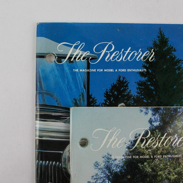 Vintage The Restorer Magazine Model A Ford Vol 39 Sept-Dec 1994 Lot of 2