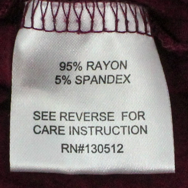 One 7 Six Women's Plus Size 1X Plum Boat Neck Studded Top, Pre-owned