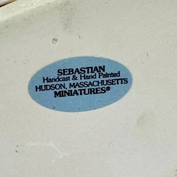 1960 Sebastian Miniature Gibson Girl Figurine "The Nineties" 3" Tall