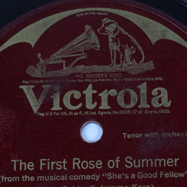 John McCormack The First Rose Of Summer 64818 Victrola 78 RPM Record