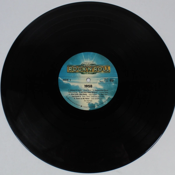 Vintage 1986 Time Life Music Rock N Roll Era 1958 33 RPM Record Used