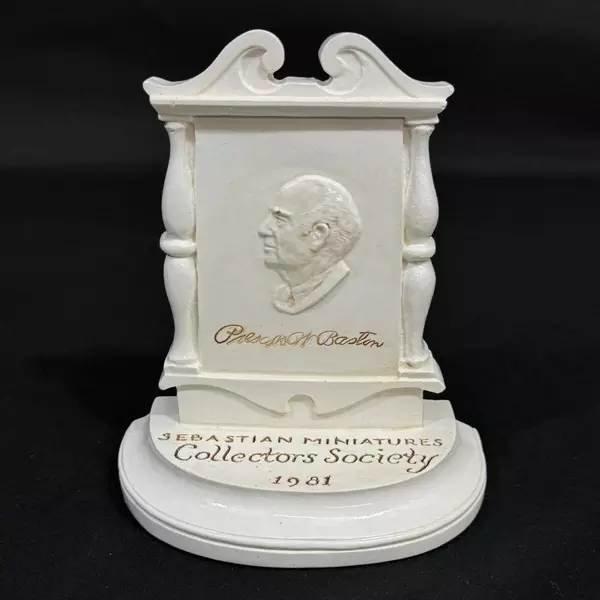 1981 Sebastian Miniatures Figurine Prescott W. Baston Collectors Society
