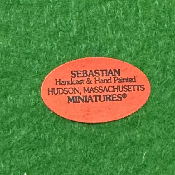 1981 Sebastian Miniatures Figurine Prescott W. Baston Collectors Society