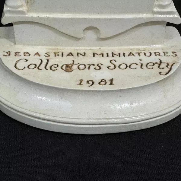 1981 Sebastian Miniatures Prescott W. Baston Figurine - Pre-Owned, As-Is