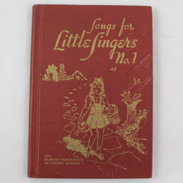 Vintage 1937 Songs for Little Singers No 1 Hardcover Pre-owned Condition