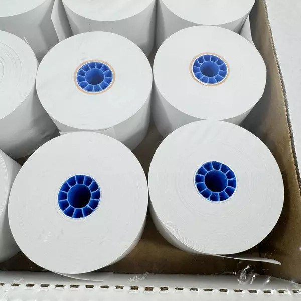 Tops Business Forms 12 Sealed Adding Machine Rolls 7288 White 2 1/4" x 150' NIB